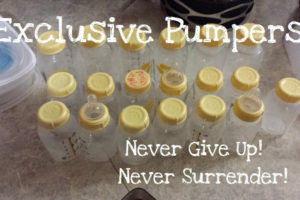 Exclusive Pumpers: Never Give Up! Never Surrender!