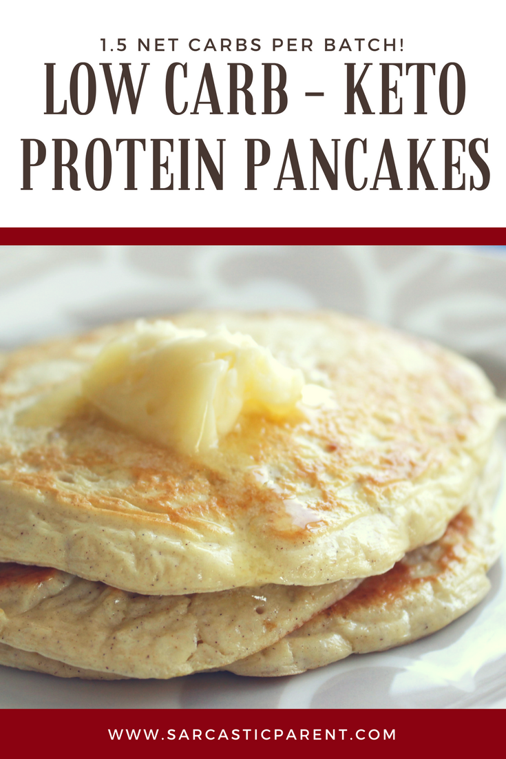 Low Carb Keto Protein Pancakes